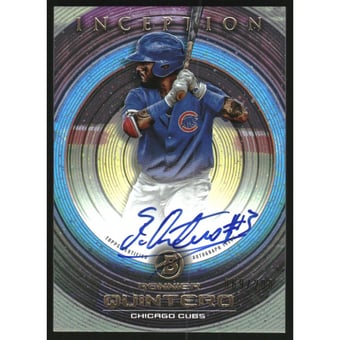 2022 Bowman Inception Autographs #PARQO Ronnier Quintero/200