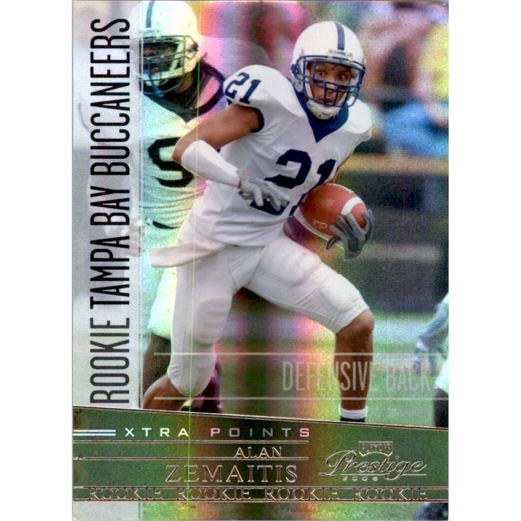 2006 Playoff Prestige Xtra Points Green #153 Alan Zemaitis