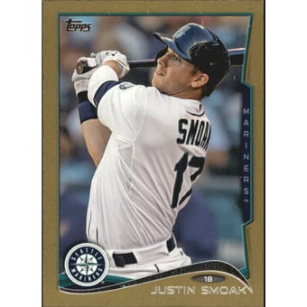 2014 Topps Mini Gold #213 Justin Smoak