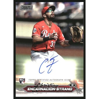 2024 Stadium Club Autographs #SCBACE Christian Encarnacion-Strand
