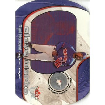 2002 Ultra Glove Works Memorabilia #10 Raul Mondesi/450