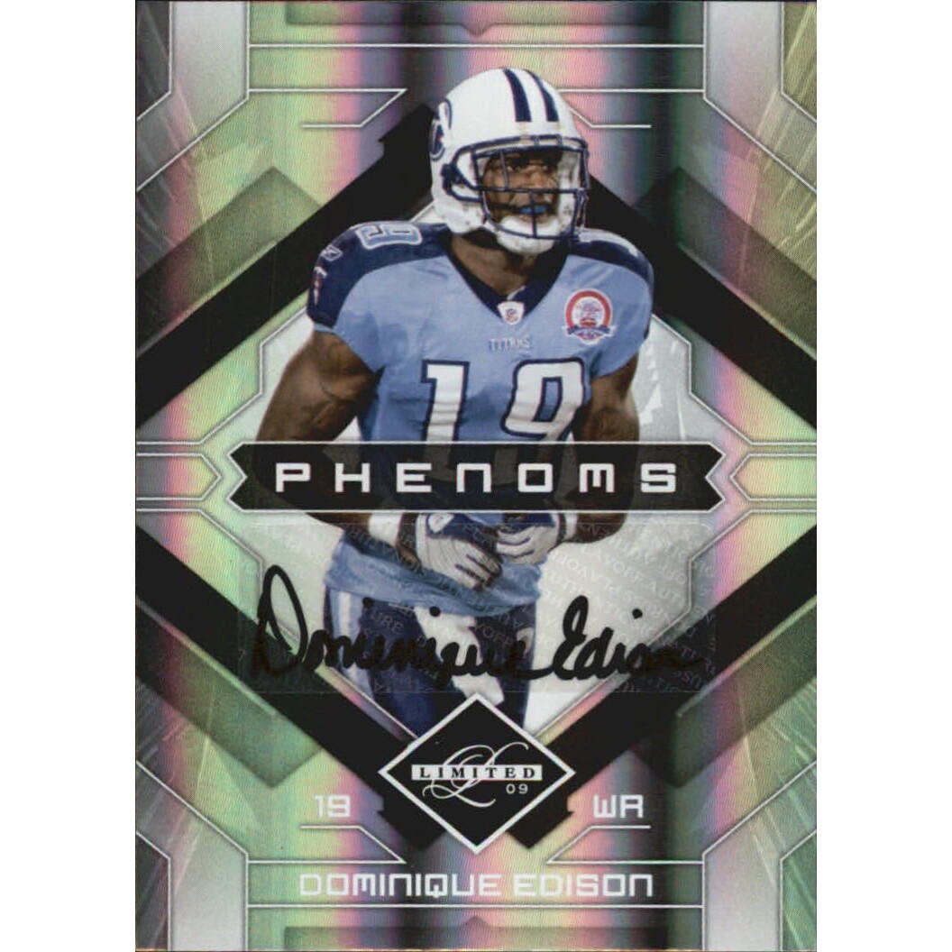 2009 Limited #172 Dominique Edison AU/399 RC