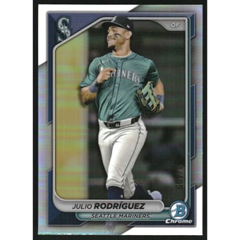 2024 Bowman Chrome Refractors #95 Julio Rodriguez