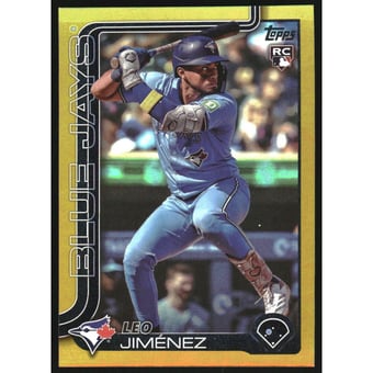 2025 Topps Gold Rainbow Foil #535 Leo Jimenez