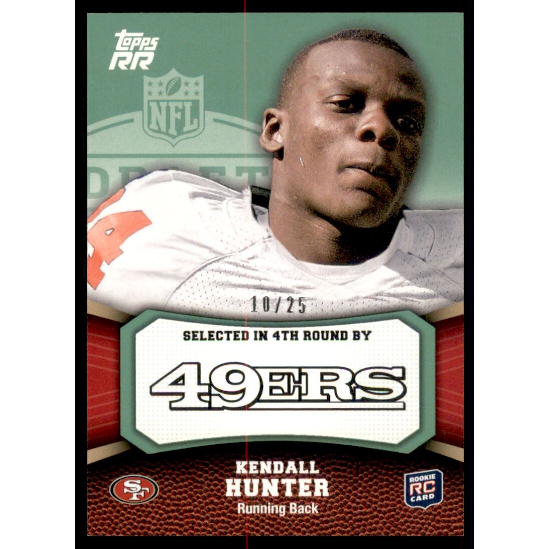 2011 Topps Rising Rookies Green #113 Kendall Hunter