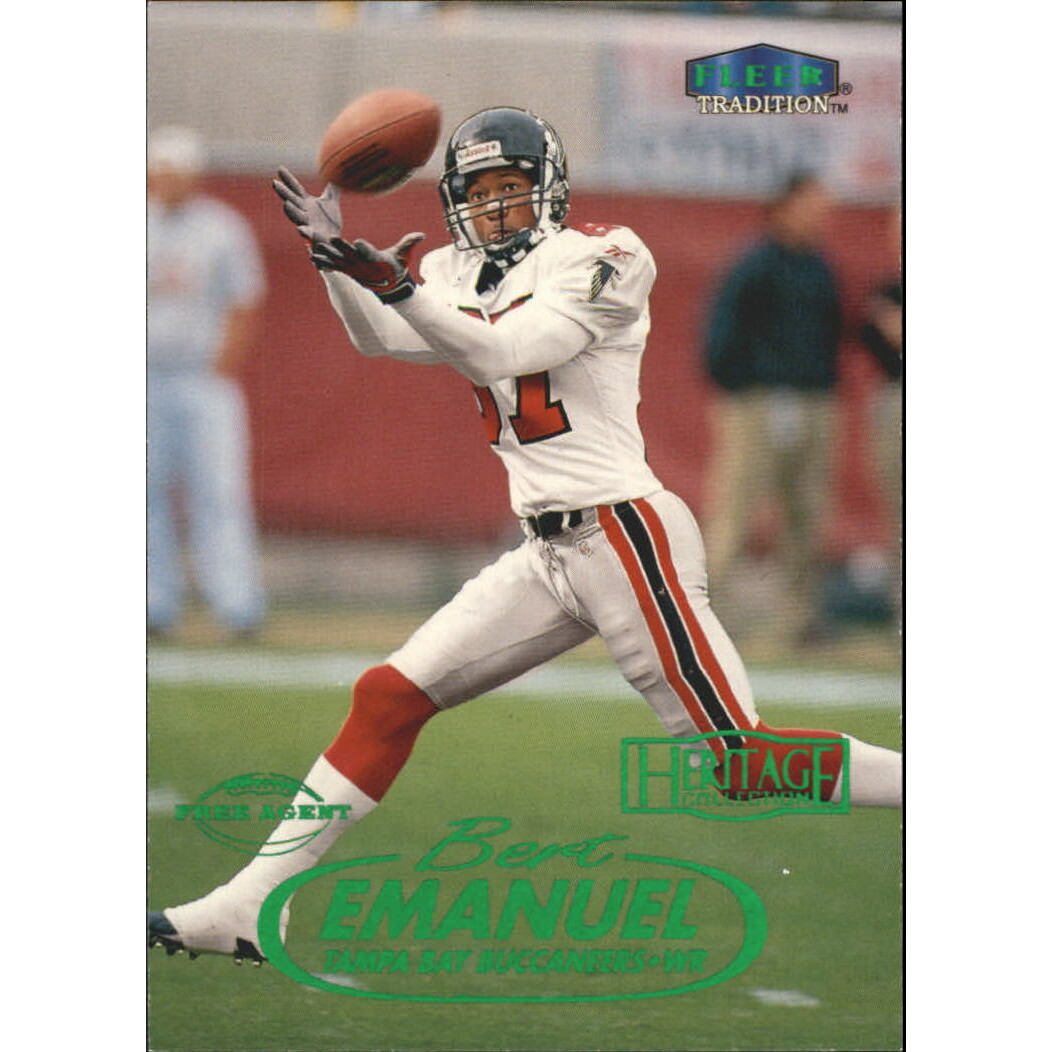 1998 Fleer Tradition Heritage #154 Bert Emanuel