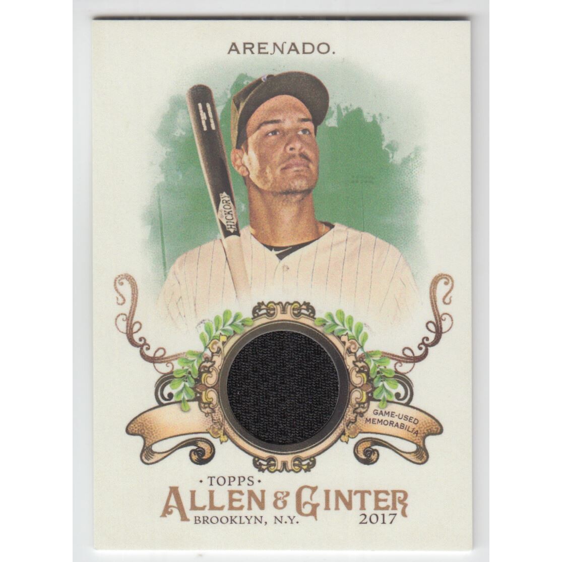 2017 Topps Allen and Ginter Relics #FSRBNA Nolan Arenado B