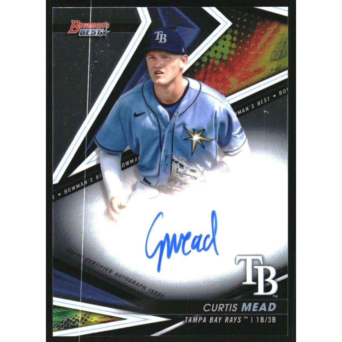 2022 Bowman's Best Best of '22 Autographs #B22CME Curtis Mead