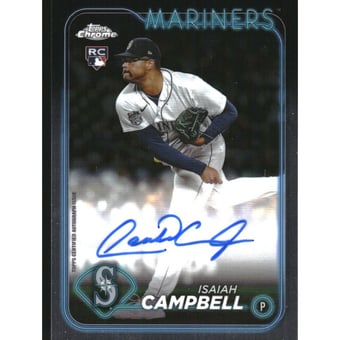 2024 Topps Chrome Rookie Autographs #RAIC Isaiah Campbell