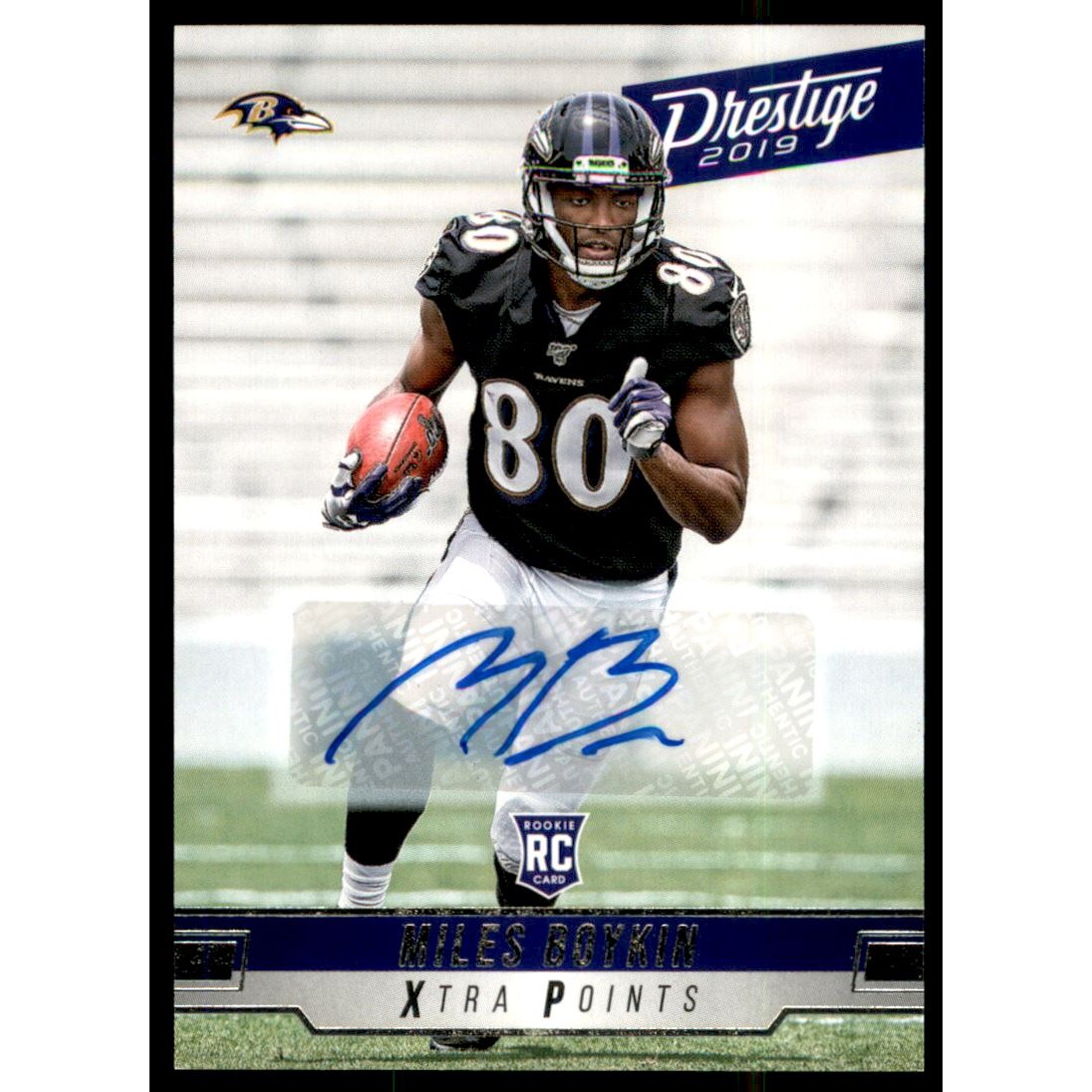 2019 Prestige Xtra Points Signatures #266 Miles Boykin