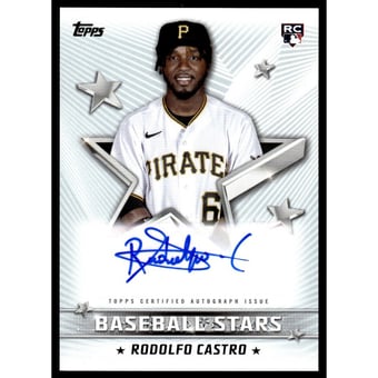 2022 Topps Baseball Stars Autographs #BSARC Rodolfo Castro