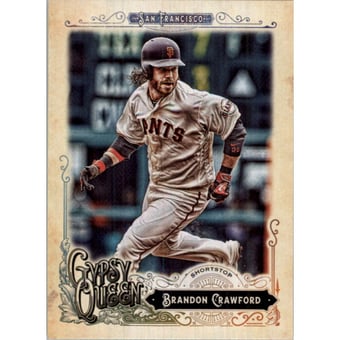 2017 Topps Gypsy Queen Green Back #99 Brandon Crawford