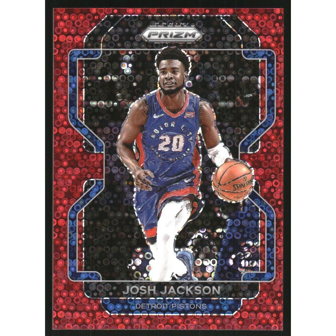 2021-22 Panini Prizm Prizms Fast Break Red #190 Josh Jackson