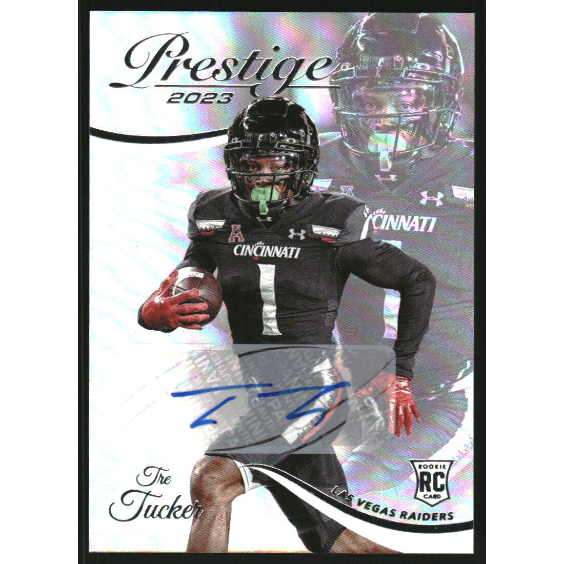 2023 Prestige Xtra Points Signatures Premium #379 Tre Tucker