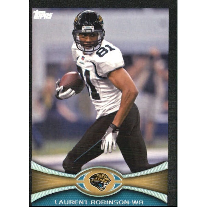 2012 Topps Black #333 Laurent Robinson. rookie card picture