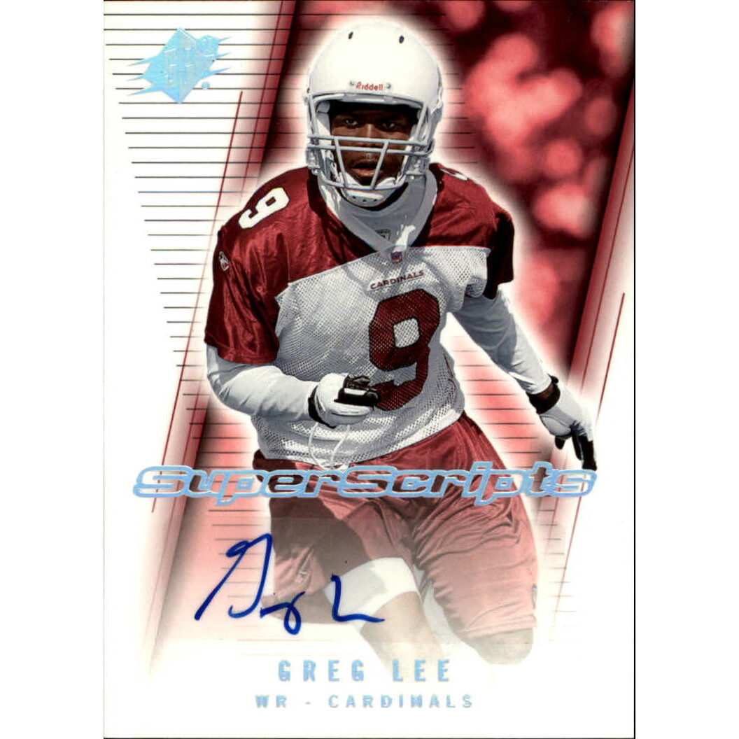 2006 SPx Super Scripts Autographs #SSGL Greg Lee