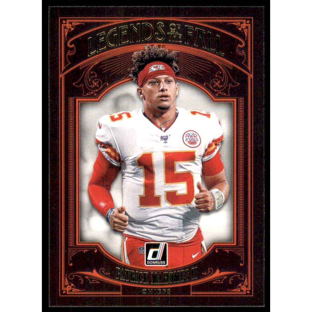 2020 Donruss Legends of the Fall #16 Patrick Mahomes II