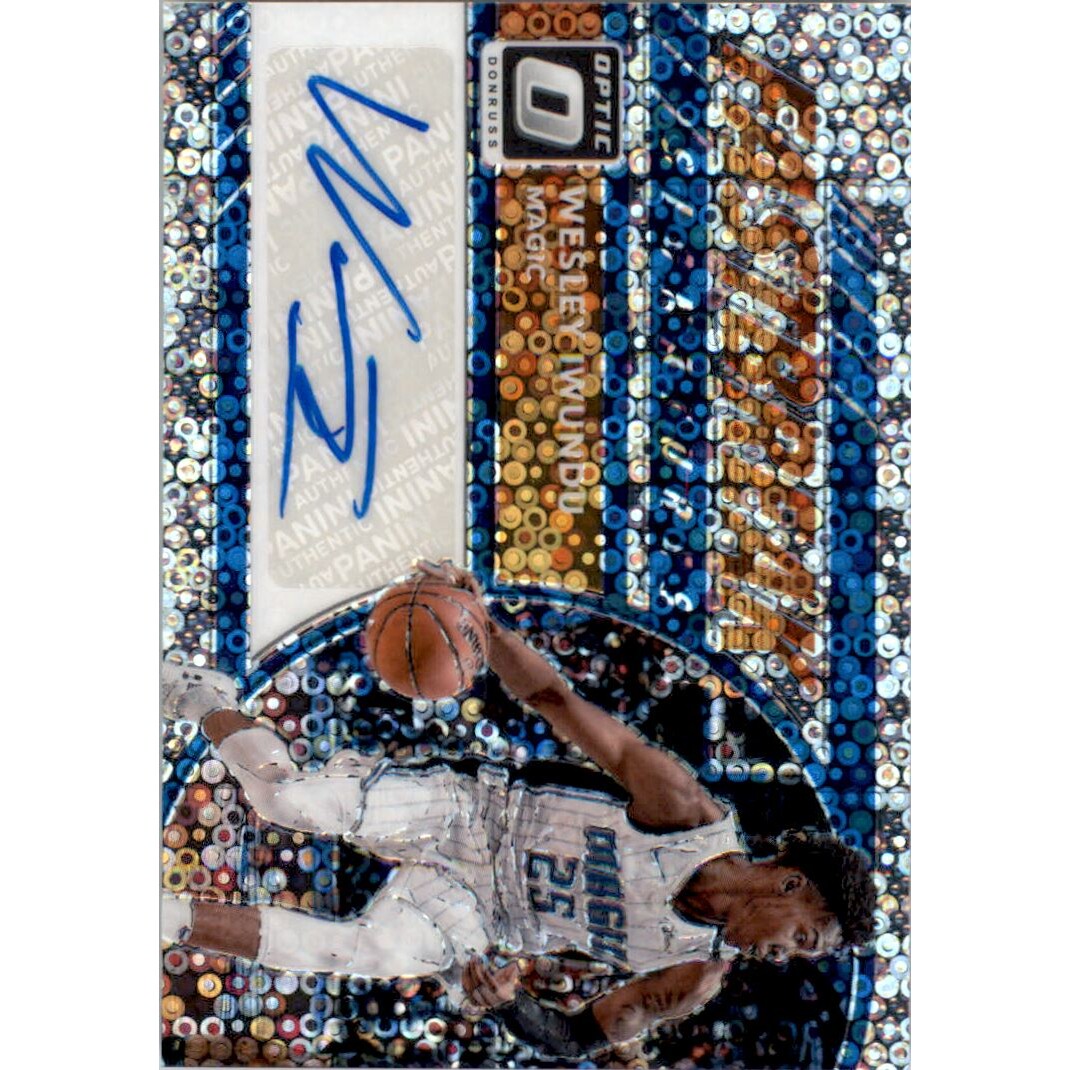 2017-18 Donruss Optic Fast Break Signatures #97 Wes Iwundu
