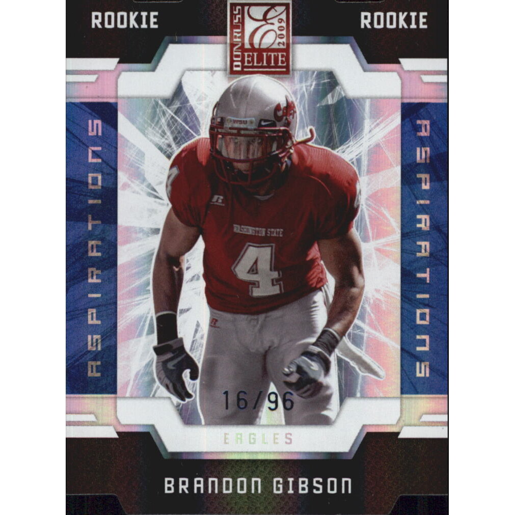 2009 Donruss Elite Aspirations #109 Brandon Gibson/96