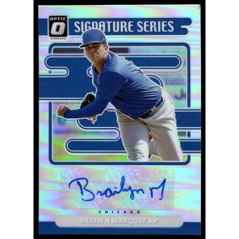 2021 Donruss Optic Signature Series Holo #20 Brailyn Marquez