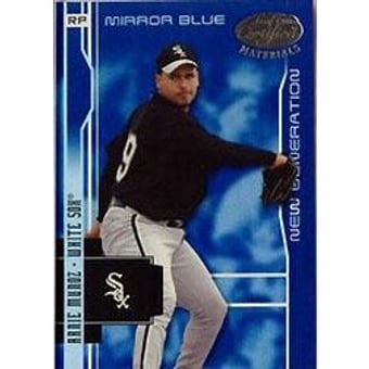 2003 Leaf Certified Materials Mirror Blue #218 Arnie Munoz NG