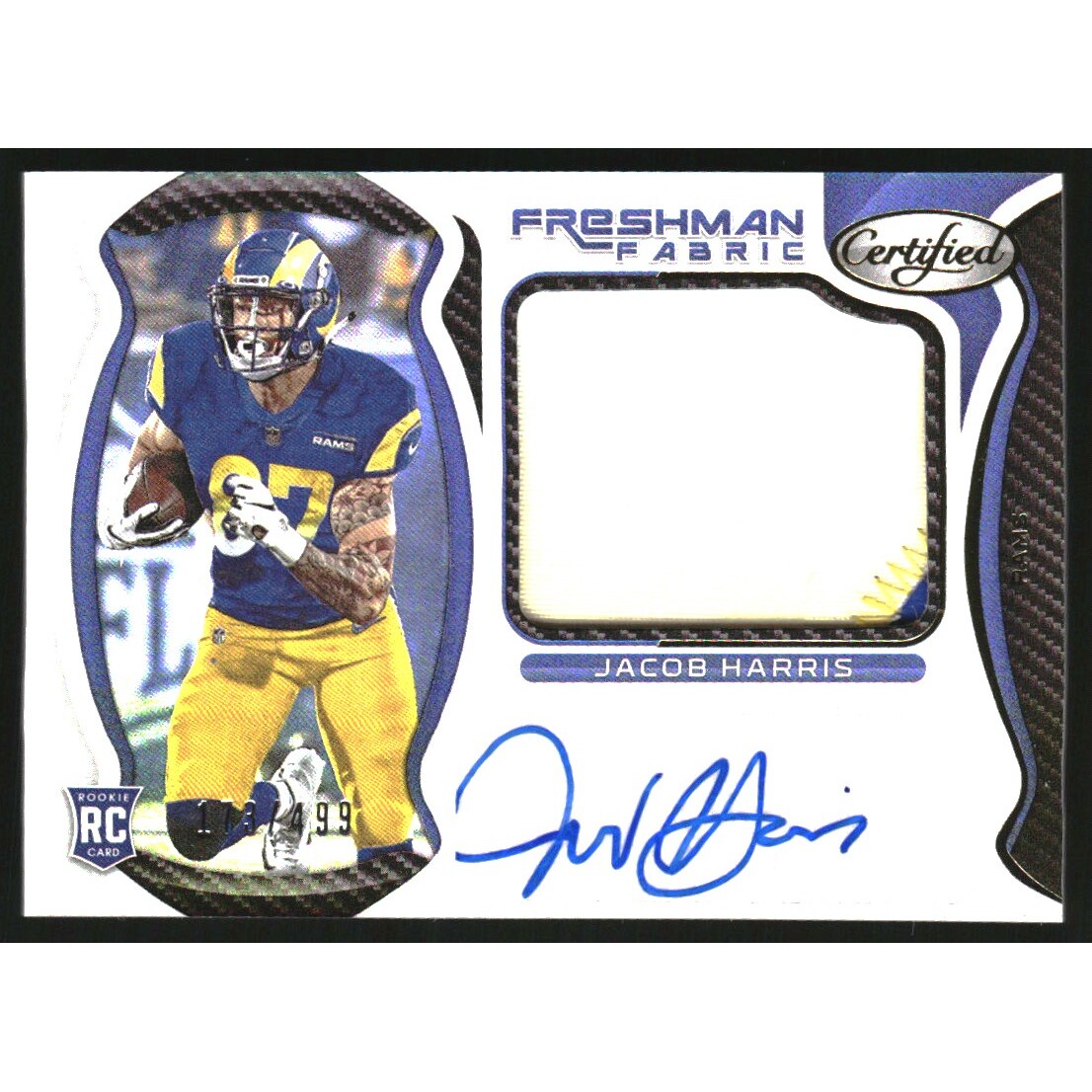 2021 Certified #238 Jacob Harris JSY AU/499