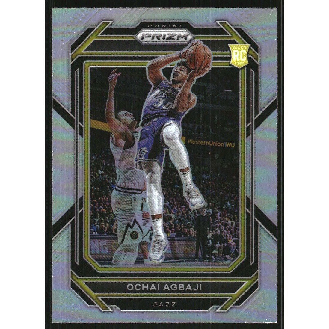 2022-23 Panini Prizm Prizms Silver #267 Ochai Agbaji
