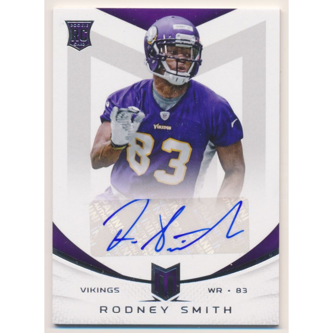 2013 Momentum Rookie Signatures Silver #179 Rodney Smith/199