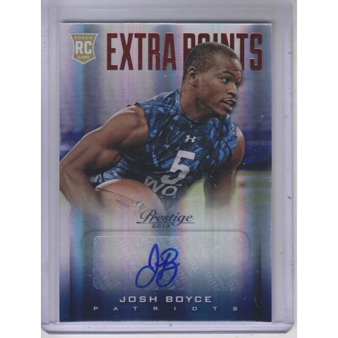 2013 Prestige Extra Points Red Autographs #246 Josh Boyce