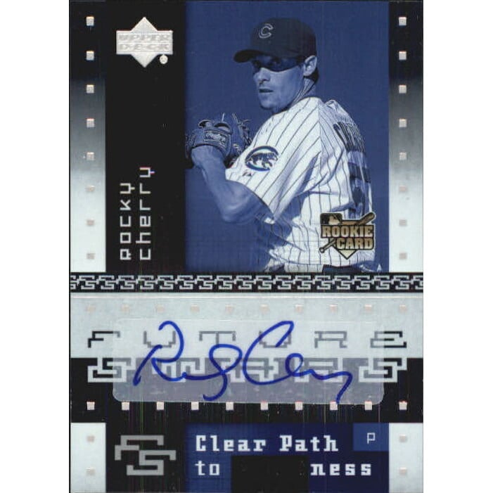2007 Upper Deck Future Stars #165 Rocky Cherry AU RC. rookie card picture