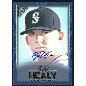 2018 Topps Gallery Autographs Blue #33 Ryon Healy
