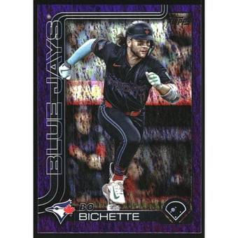 2025 Topps Purple Holo Foil #474 Bo Bichette