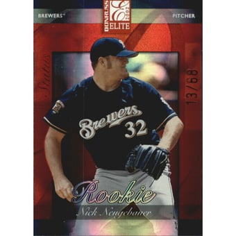 2002 Donruss Elite Status #189 Nick Neugebauer ROO/68