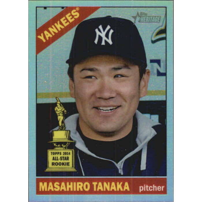 2015 Topps Heritage Chrome Refractors #THC350 Masahiro Tanaka