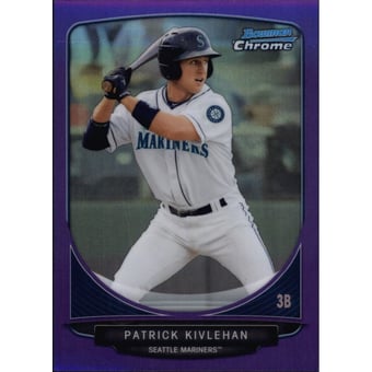 2013 Bowman Chrome Prospects Purple Refractors #BCP92 Patrick Kivlehan