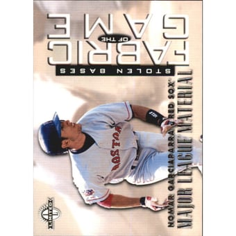 1997 Donruss Limited Fabric of the Game #18 Nomar Garciaparra ML