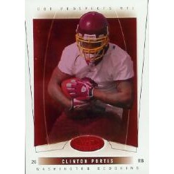 2004 Hot Prospects Red Hot #15 Clinton Portis