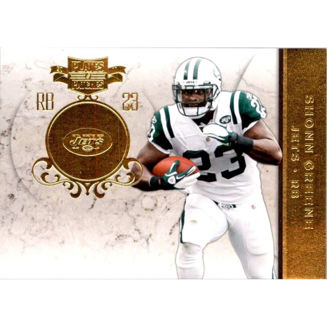2011 Panini Plates and Patches Gold #68 Shonn Greene