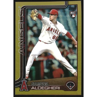 2025 Topps Gold Rainbow Foil #438 Samuel Aldegheri