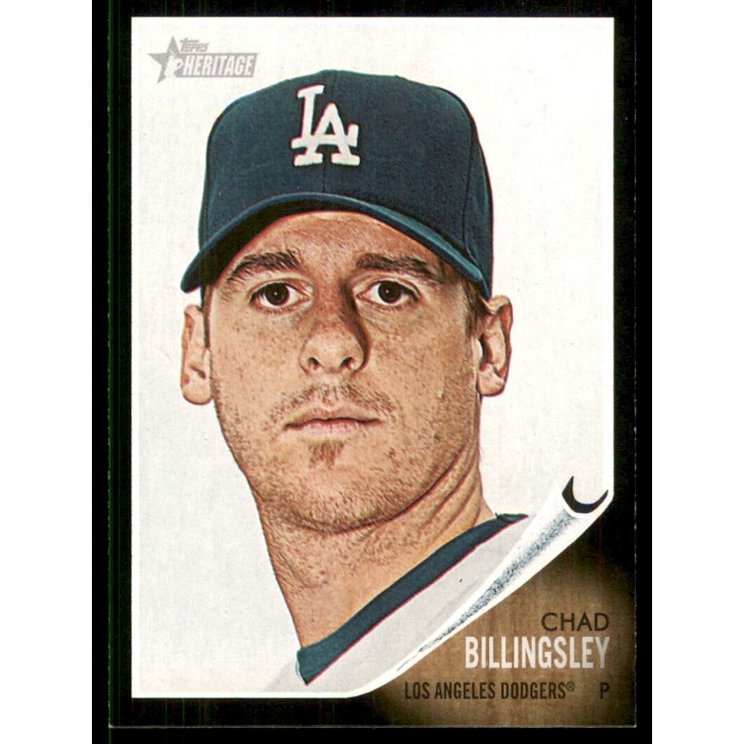 2011 Topps Heritage Black #C79 Chad Billingsley. rookie card picture