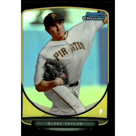 2013 Bowman Chrome Mini Black Refractors #272 Blake Taylor. rookie card picture