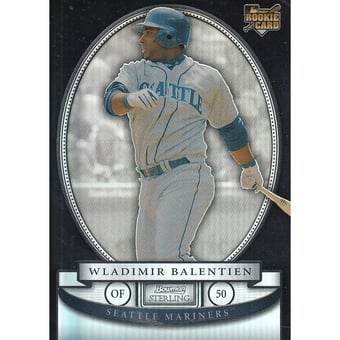 2008 Bowman Sterling Black Refractors #WB Wladimir Balentien