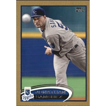 2012 Topps Mini Gold #404 Jonathan Sanchez