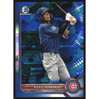 2022 Bowman Chrome Draft Sapphire #BDC173 Alexis Hernandez