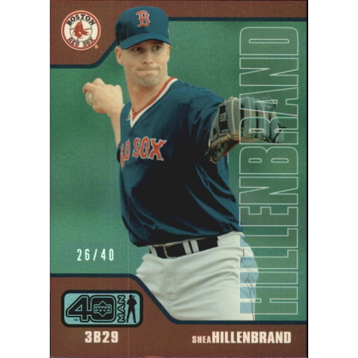2002 Upper Deck 40-Man Electric Rainbow #271 Shea Hillenbrand. rookie card picture
