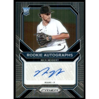 2021 Panini Prizm Rookie Autographs #16 Nick Neidert