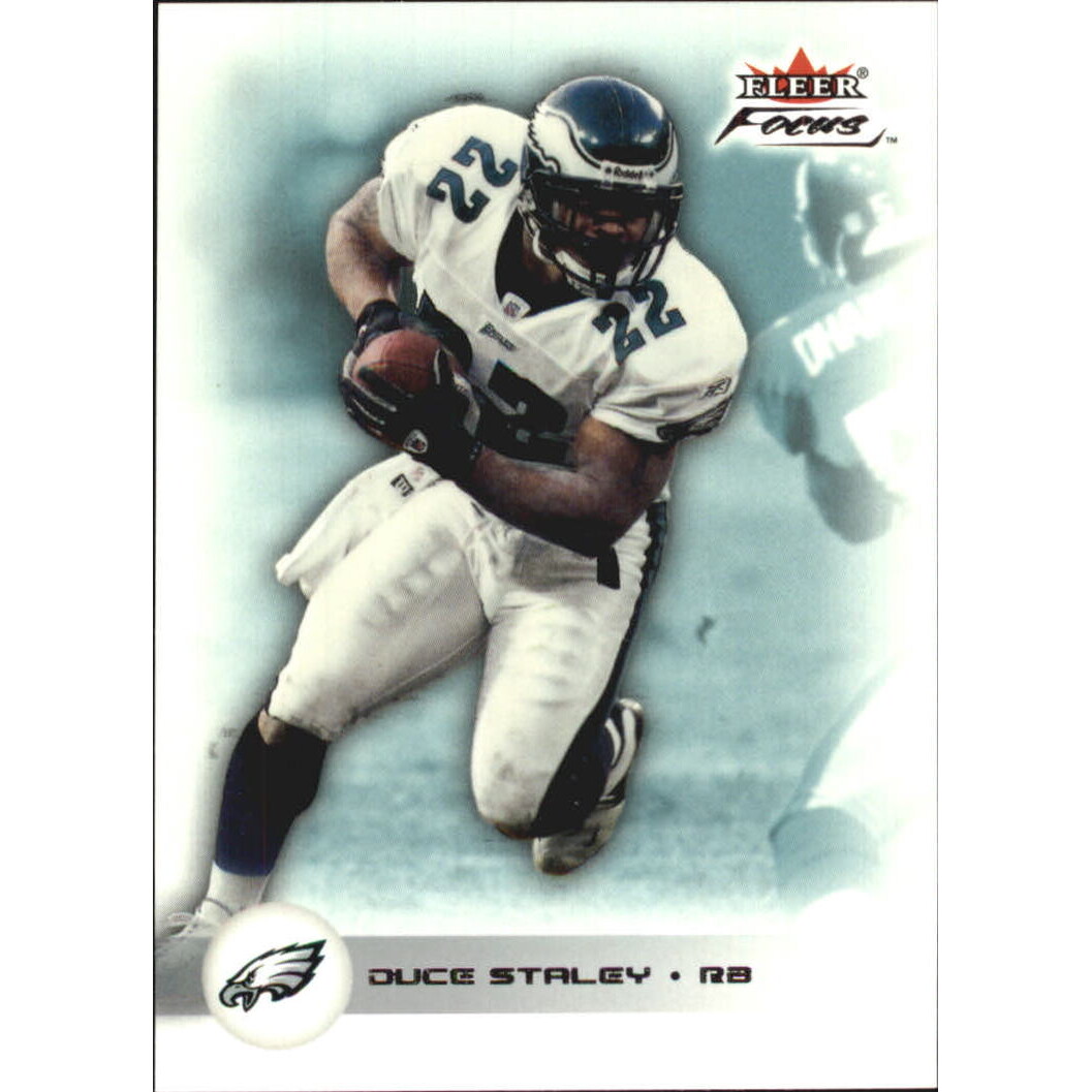 2003 Fleer Focus Anniversary Silver #22 Duce Staley