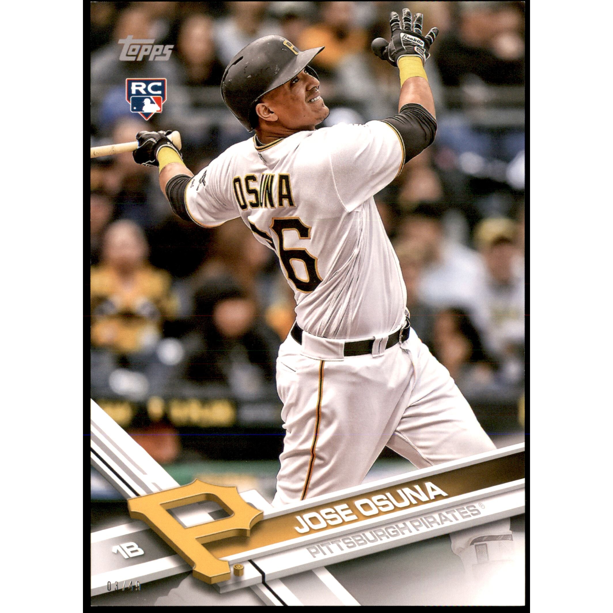 2017 Topps Update 5x7 #US66 Jose Osuna. rookie card picture