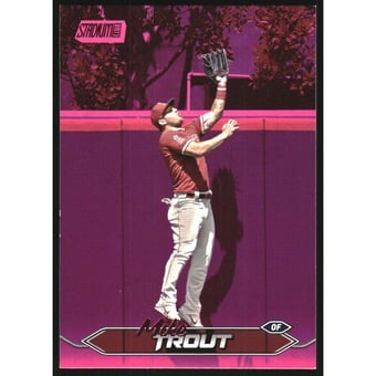 2024 Stadium Club Pink Foil #1 Mike Trout