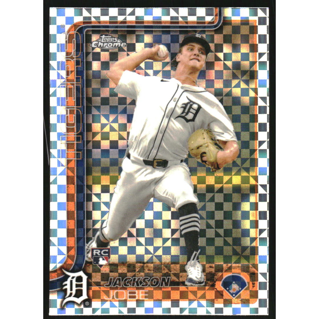 2025 Topps Chrome X-fractors #249 Jackson Jobe
